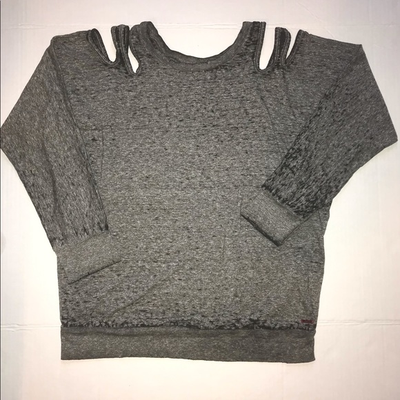 NWOT n:Philanthropy Cold Shoulder Sweater - Picture 2 of 6